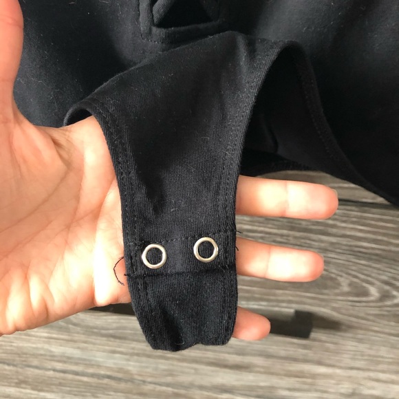 NWOT Express High Neck bodysuit - Picture 7 of 7